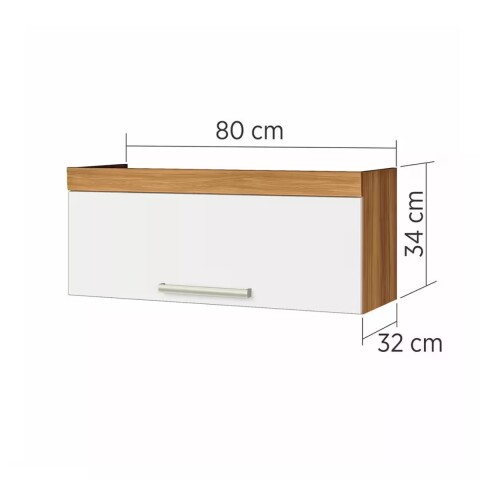 Aéreo Burguesa 80cm Blanco 1 Puerta Aéreo Burguesa 80cm Blanco 1 Puerta