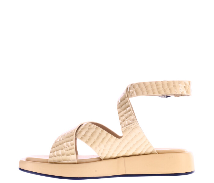 Sandalias de Mujer Miss Carol DALA simil croco Beige