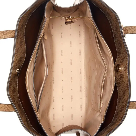 Cartera Guess Meridian Grande Marrón 0