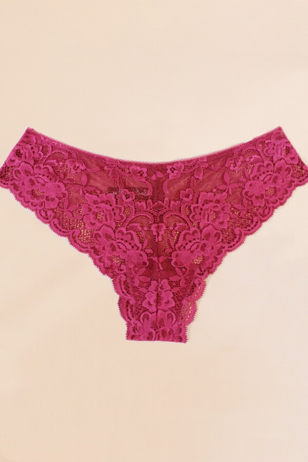 Panty Encaje FUCSIA