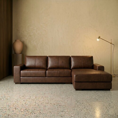 Sillón 3 cuerpos con Chaise - Como Caramelo Izquierdo