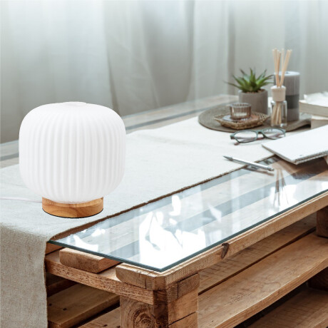 LUMINARIA DE MESA PIRCE SMALL Luminaria de Mesa Pirce Small Madera