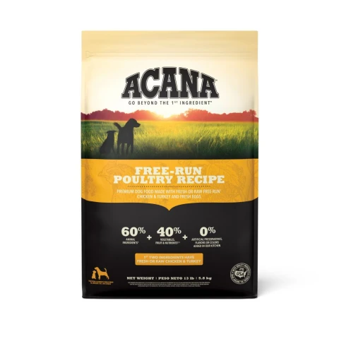 Acana Dog Free Run Poultry Recipe 2 kg (4,5 Lb) Acana Dog Free Run Poultry Recipe 2 kg (4,5 Lb)