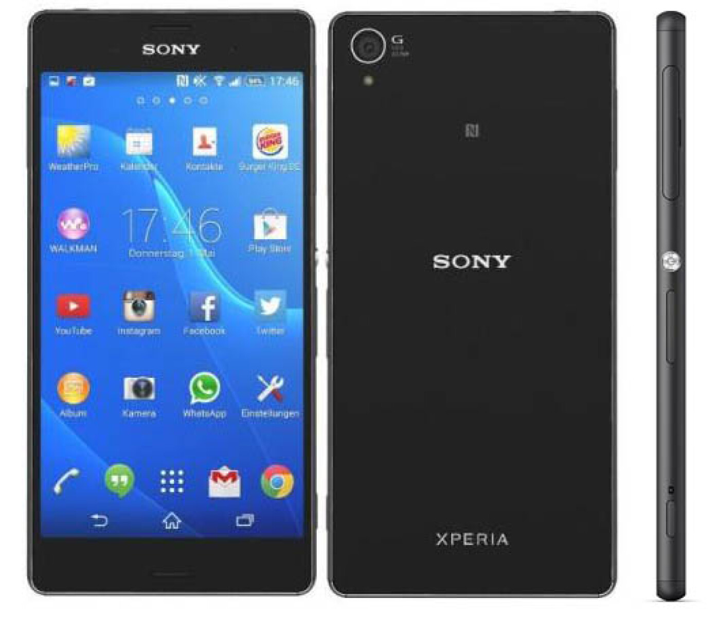 Sony Xperia Z3 D6603 Lte Negro 