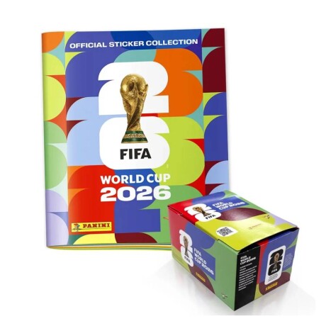 104 sobres + Album tapa blanda FIFA WORLD CUP 2026 104 sobres + Album tapa blanda FIFA WORLD CUP 2026