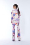 Remera over floral multicolor