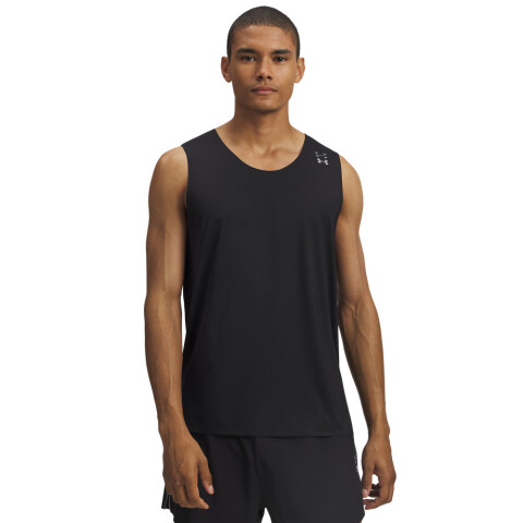 UA Halo Run Tank-BLK BLK-001