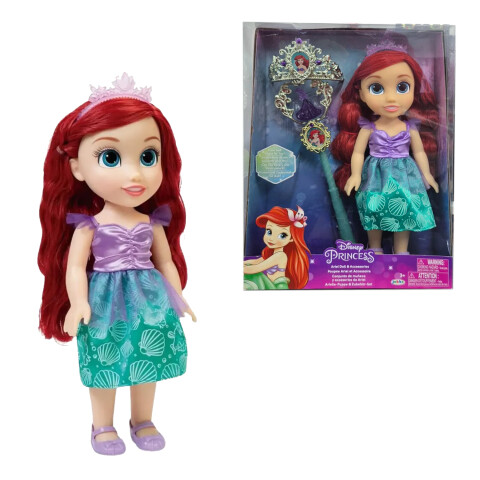Muñeca Ariel Con Accesorios Y Licencia Disney 51522 MUÑECA DISNEY ARIEL CON ACCESORIOS 51522