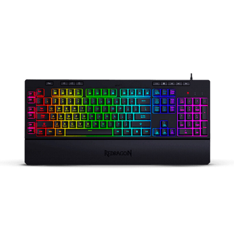 Teclado Gamer Redragon Shiva K512 RGB Membrana Negro Teclado Gamer Redragon Shiva K512 RGB Membrana Negro