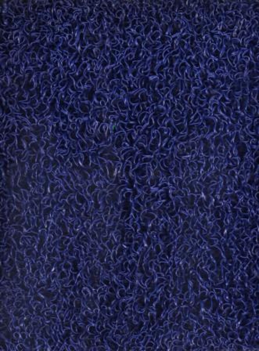 CUSHION MAT HEAVY - FELPUDO CUSHION MAT PVC 'HEAVY D' 4103 BLUE CON BASE ANCHO 1,22M 