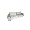 Sofa 5 cuerpos en tela celeste - Con detalles - Outlet Sofa 5 cuerpos en tela celeste - Con detalles - Outlet