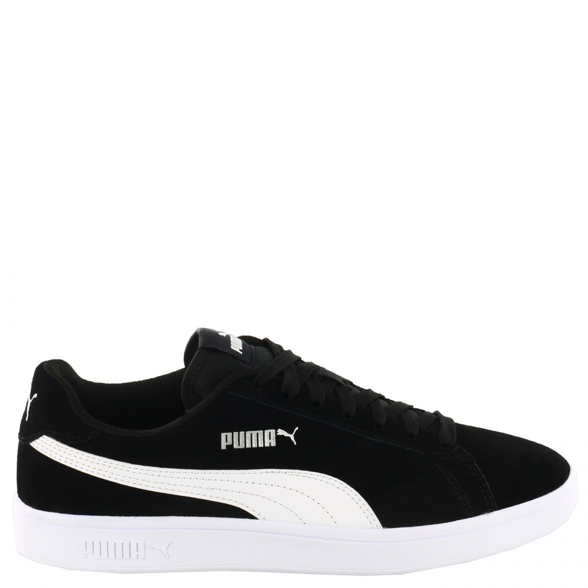 Championes de Hombre Puma Smash V2 Puma - Negro - Blanco - Plateado 