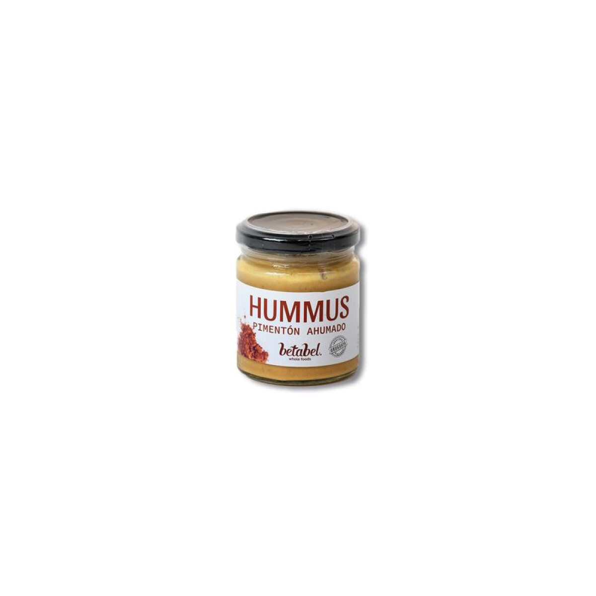 Hummus pimenton frasco Betabel 