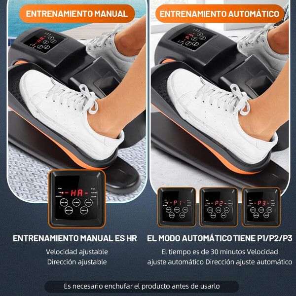 Healty Legs Ejercitador De Piernas Mini Elíptico EJERCITADOR PIERNAS WALKING ORANGE