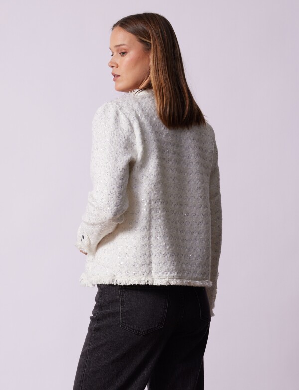 Chaqueta Boucle CRUDO