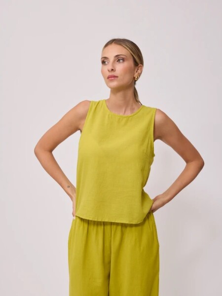 MUSCULOSA RUSTY FIONNE VERDE