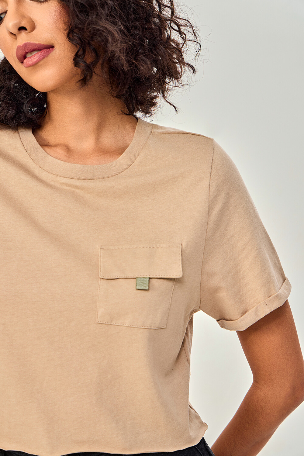 Remera Planck Caqui
