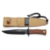 Cuchillo Muela Scorpion Táctico Hoja Lisa Dentada Mango Goma Cuchillo Muela Scorpion Táctico Hoja Lisa Dentada Mango Goma