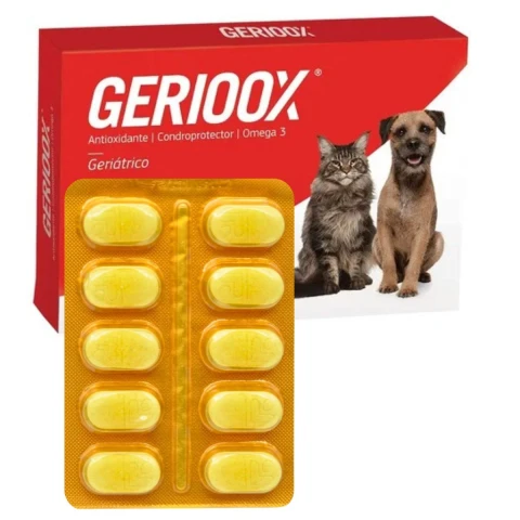 GERIOOX ANTIOXIDANTE CON OMEGA 3 CONDROPROTECTOR BLISTER 10 COMPRIMIDOS