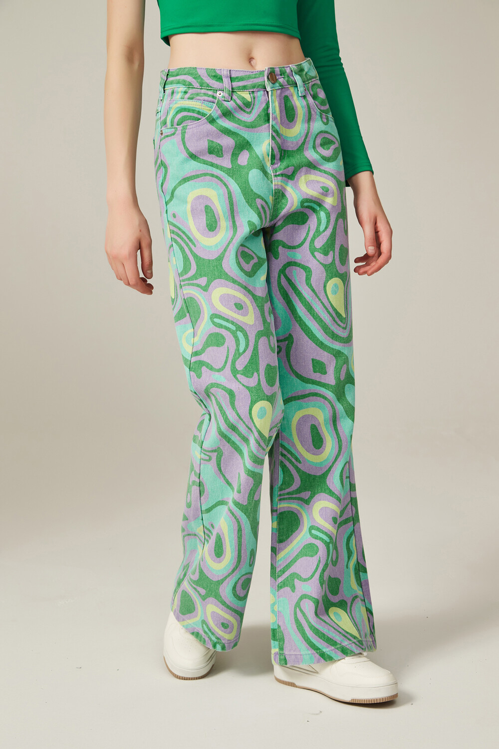Pantalon Tasnim Estampado 2