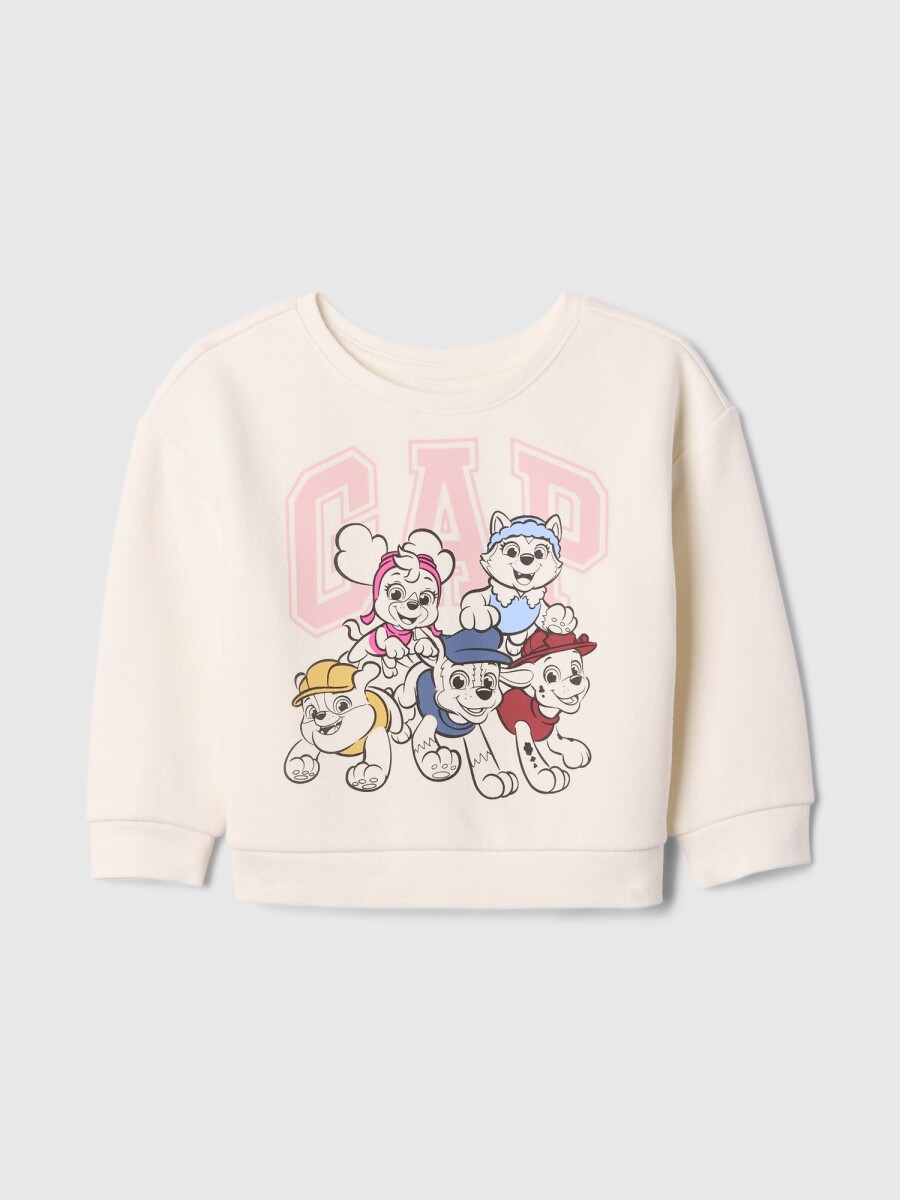 Buzo Deportivo Paw Patrol Toddler Niña - Ivory Frost 