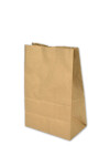 Bolsa sin asa 22x13x35 cm. kraft MADERA