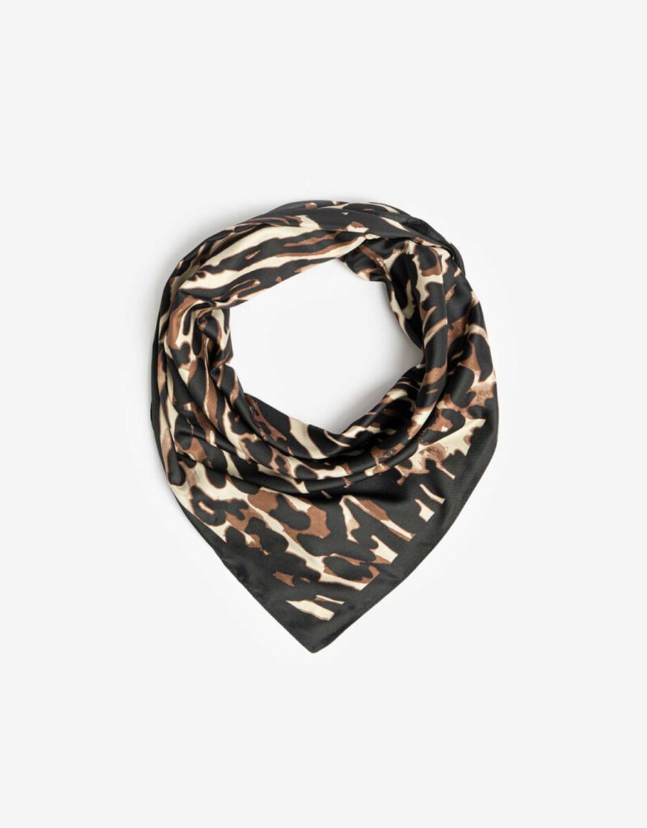 Pañuelo Animal Print - Combinacion Multicolor 