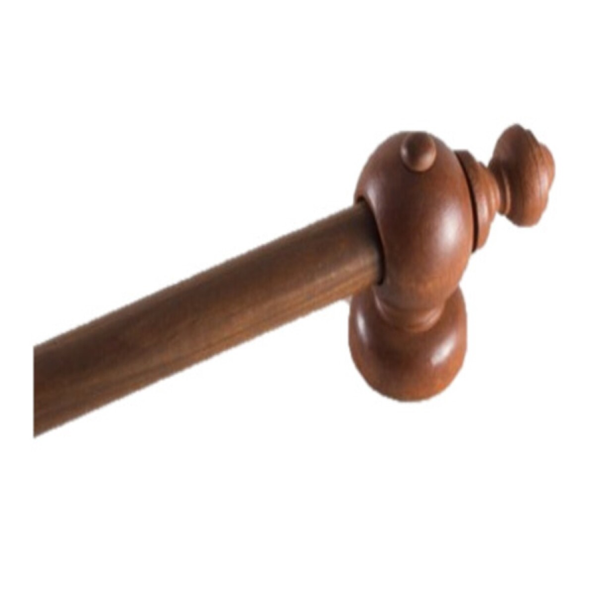 Kit Barrote De Pino 22Mm X 2.40M Con Accesorios Ub - MARRON 