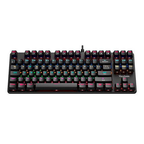 Teclado Gaming USB a Viewsonic KU520 Inglés Mecánico Rgb 001