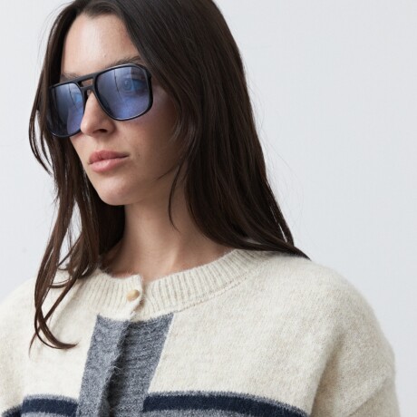 CARDIGAN RABBIT Gris Melange