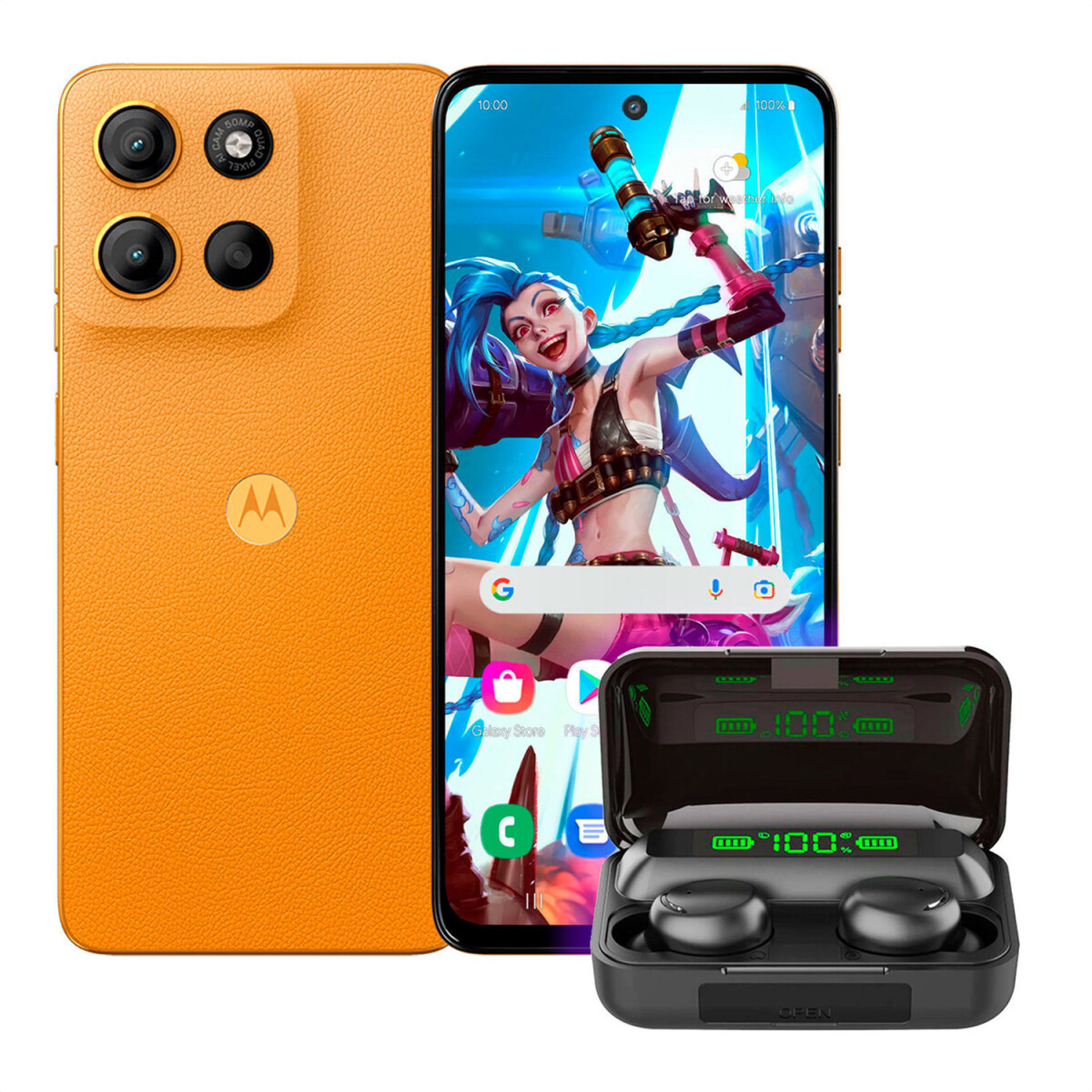 Motorola Moto G15 4/256 Gb 4g + Regalo - NARANJA 