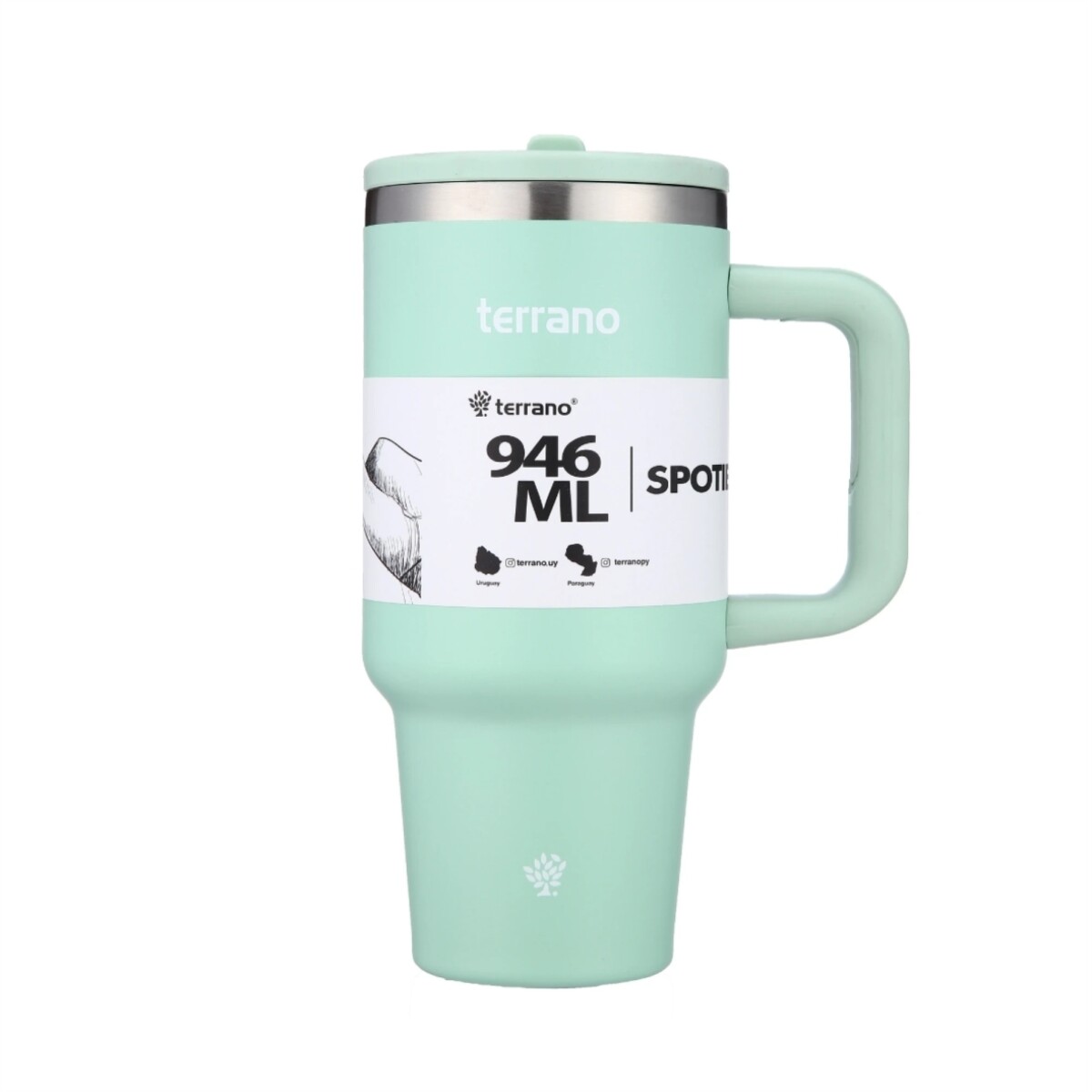 TERRANO SPOTIECUP TRITAN 946ML - Verde Agua 