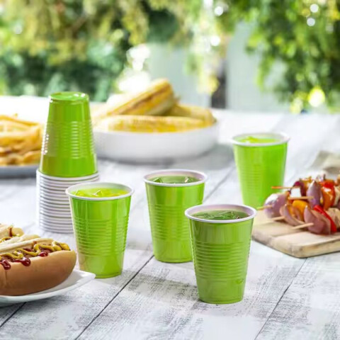 Vaso 500ml Diferentes colores x50un Verde