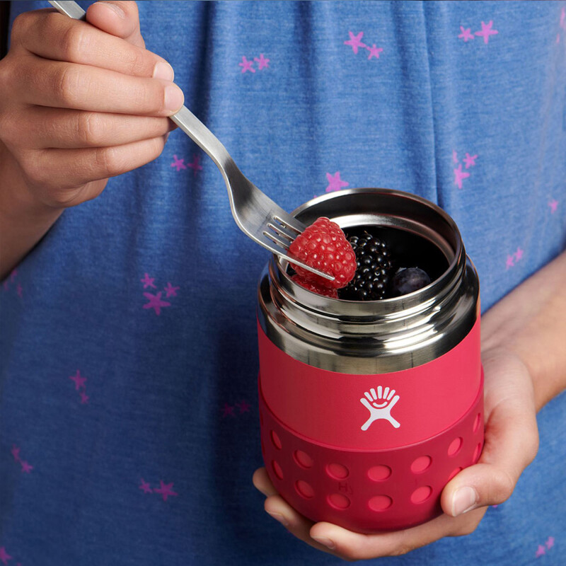 12 oz Kids Food Jar Peony