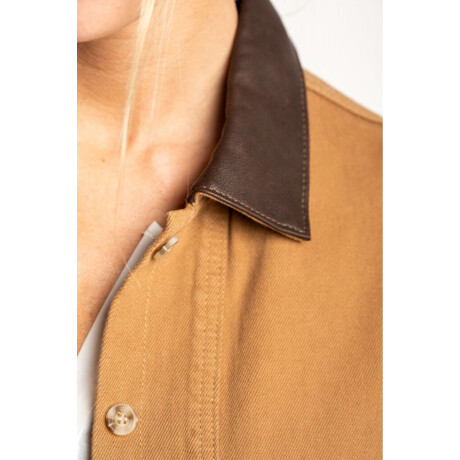 Sobrecamisa Garment Dyed Camel