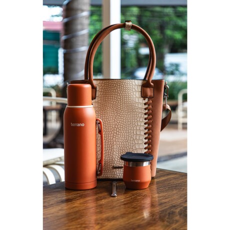 Kit Terrano Matera + Termo + Mate TERRACOTA