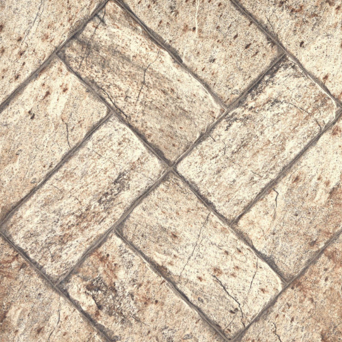 CERAMICA 58 X 58 HD ADOQUIN MARRON 