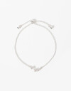 Pulseras Flexibles Strass Pulsera Flexible Con Cubic Zirconia - Plateado