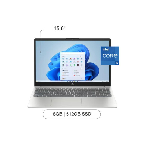 Notebook HP 15-FD0173WM i7-1255U 512GB 8GB 15.6" Win 11 Notebook HP 15-FD0173WM i7-1255U 512GB 8GB 15.6" Win 11