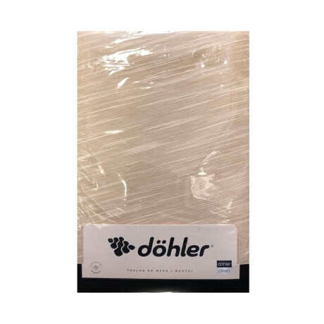 Mantel Dohler Clean Passion Redondo - Varios Colores Beige