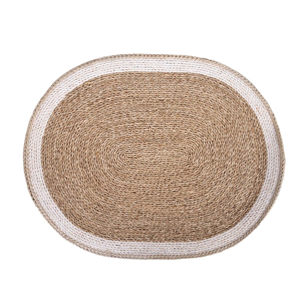 INDIVIDUAL OVAL 35X45 FIBRAS-NATURALES NATURAL-BEIGE PPD 2213, NATURAL