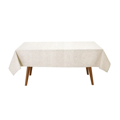 Mantel Rectangular Lino Clean Dohler 200 x 200 cm LUNARES