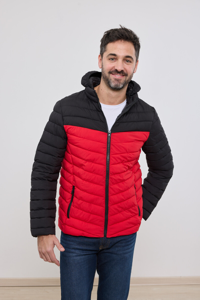 CAMPERA HARRINGTON URBAN - Rojo 