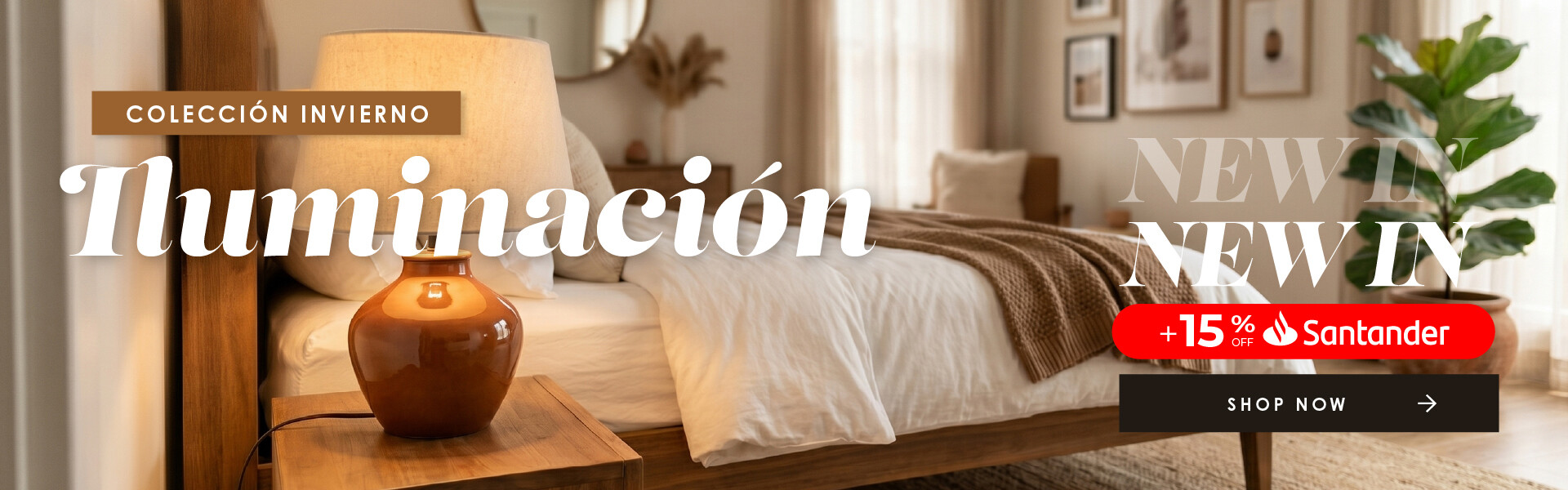 Mes del dormitorio - Iluminacion