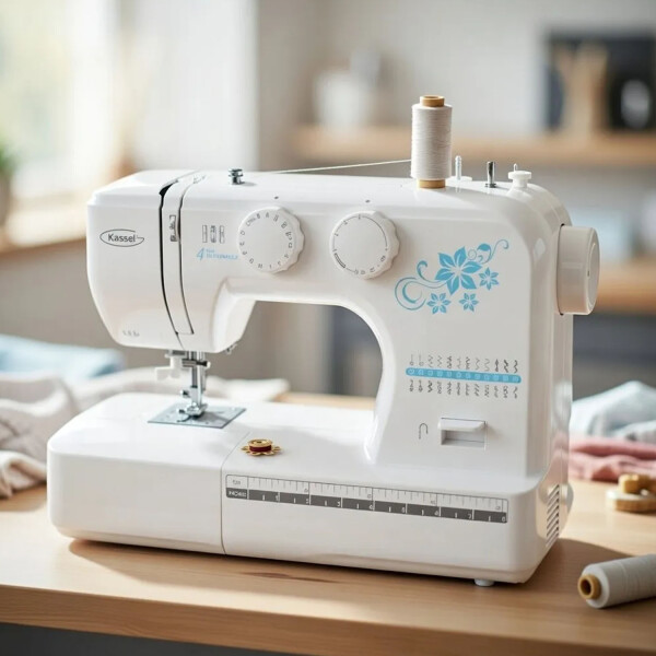 Máquina De Coser Recta Kassel Blanco Ks-mc36 MAQUINA DE COSER KASSEL KS-MC36