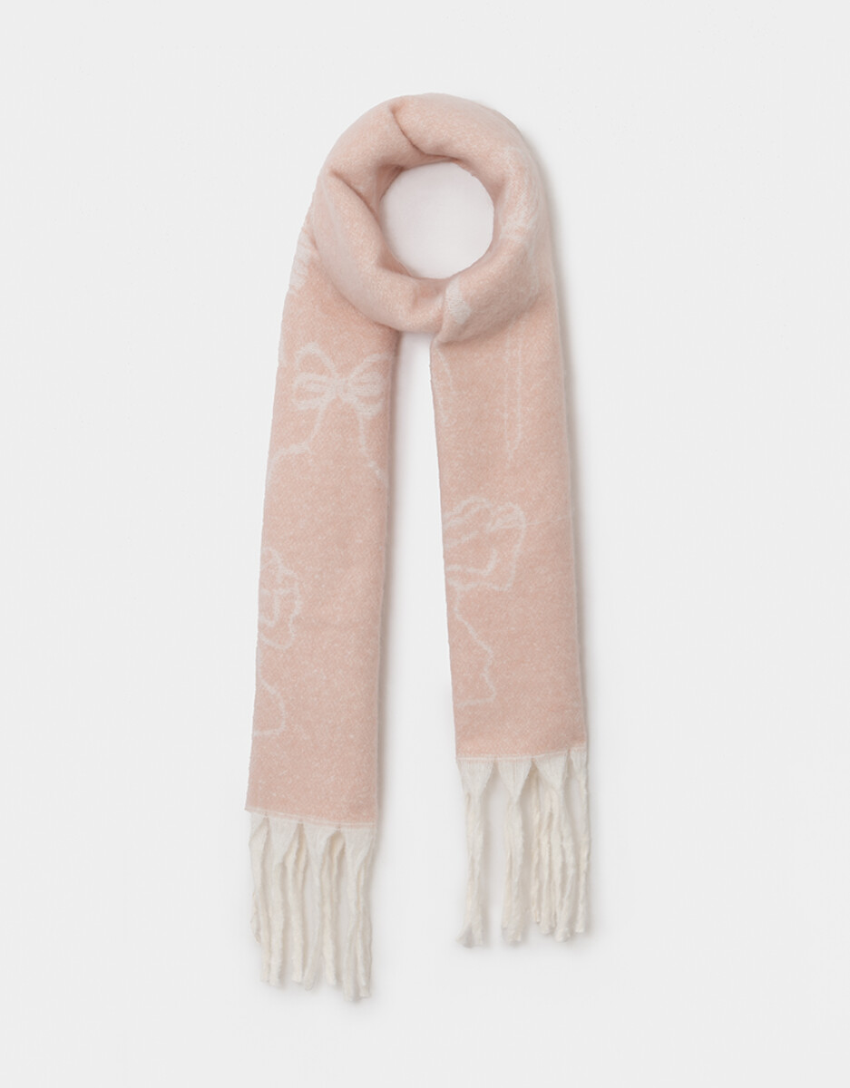 Bufanda Estampada Moños 