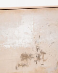 Cuadro abstracto Silpa beige oscuro 182 x 47 cm