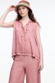CAMISA IRREGULAR Ladrillo