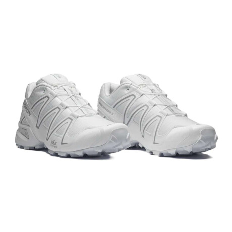 Salomon Speedcross 3 Unisex Blanco-Plata