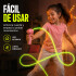 Lanzador de Cuerda Zipstring Recargable con Luz LED Rosa 1